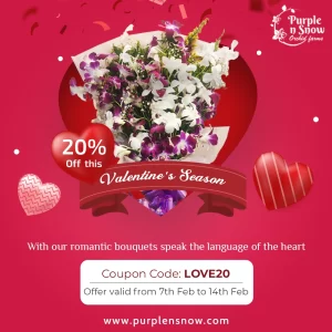 Orchid discount coupon Purple and now orchid farms