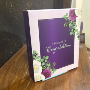 Orchid Congratulations Wishes Box