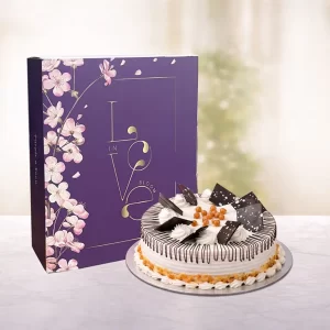 Blueberry Baked Cheesecake