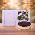 Blueberry Baked Cheese Cake